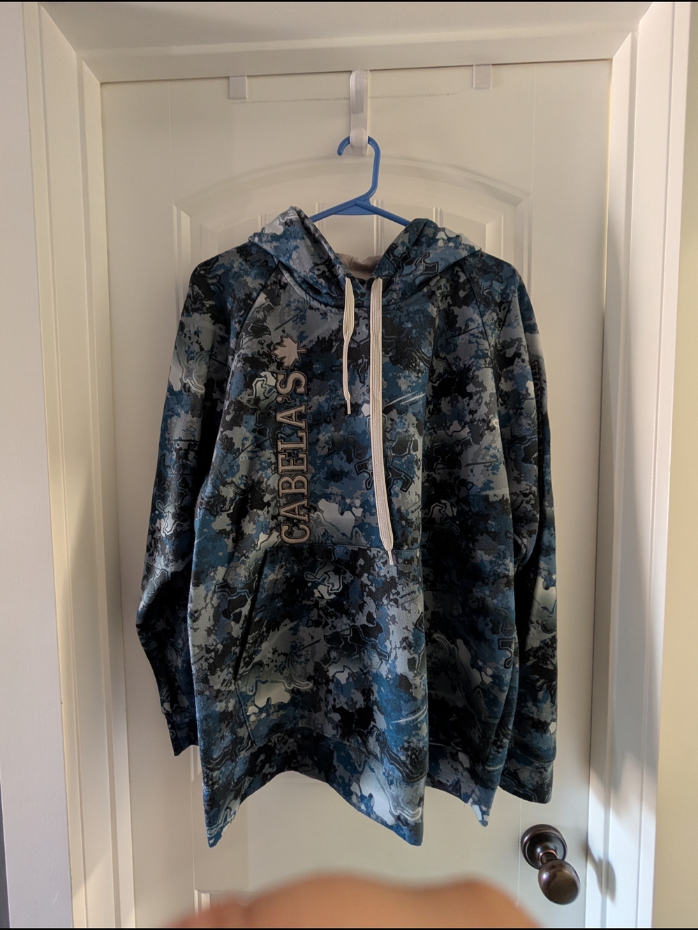 Cabela's Blue Camo Hoodie